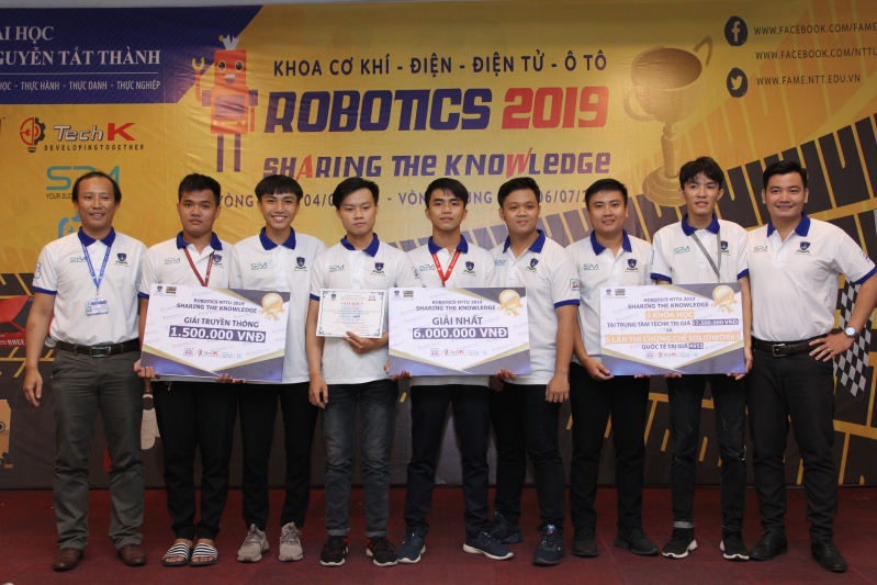  Cuộc thi Robotics 2019 Trường Đại học Nguyễn Tất Thành