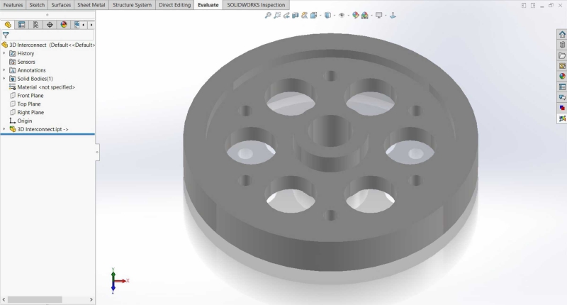 3D Interconnect trên SolidWorks