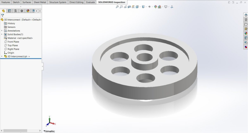 3D Interconnect trên SolidWorks