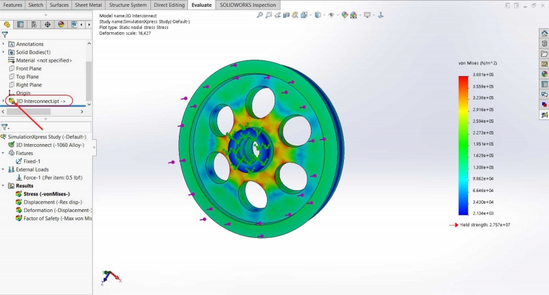 3D Interconnect trên SolidWorks