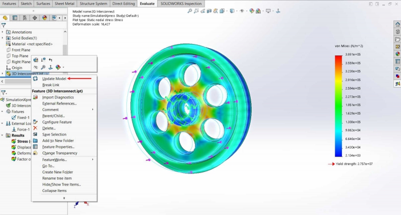 3D Interconnect trên SolidWorks