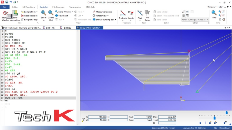 Bài tập thực hành tiện CNC đầy đủ nhất