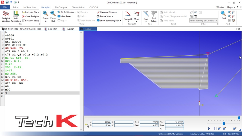 Bài tập thực hành tiện CNC đầy đủ nhất