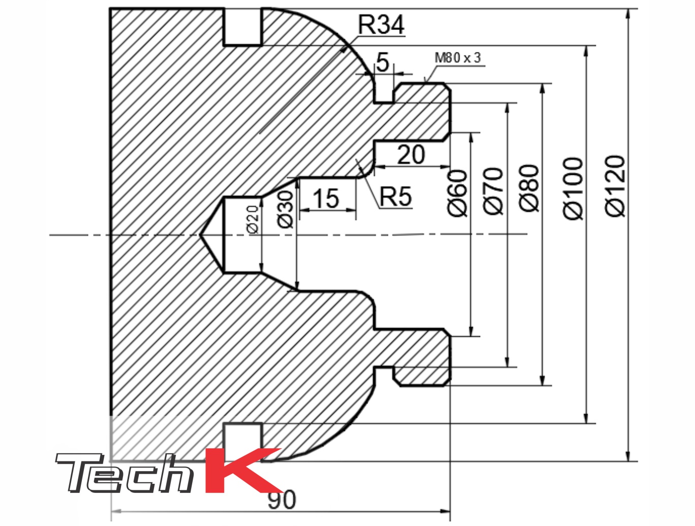 Bài tập thực hành tiện CNC nâng cao