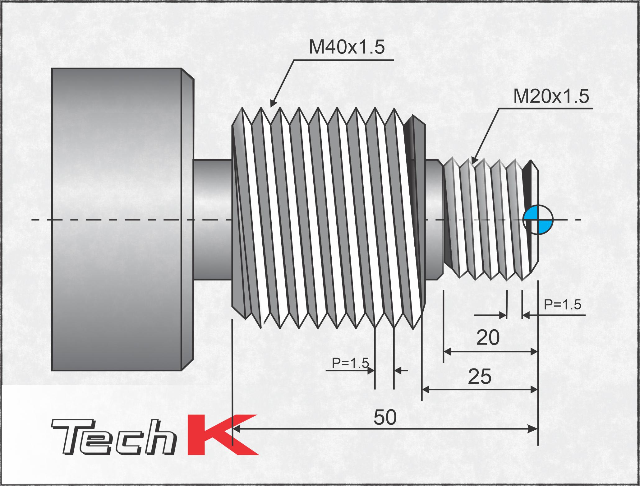 Chương trình tiện ren trên máy CNC